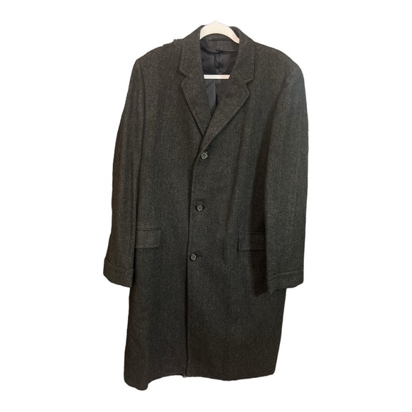Fintex Clothes Vintage Mid Length Wool Coat Size 12 - Picture 1 of 6